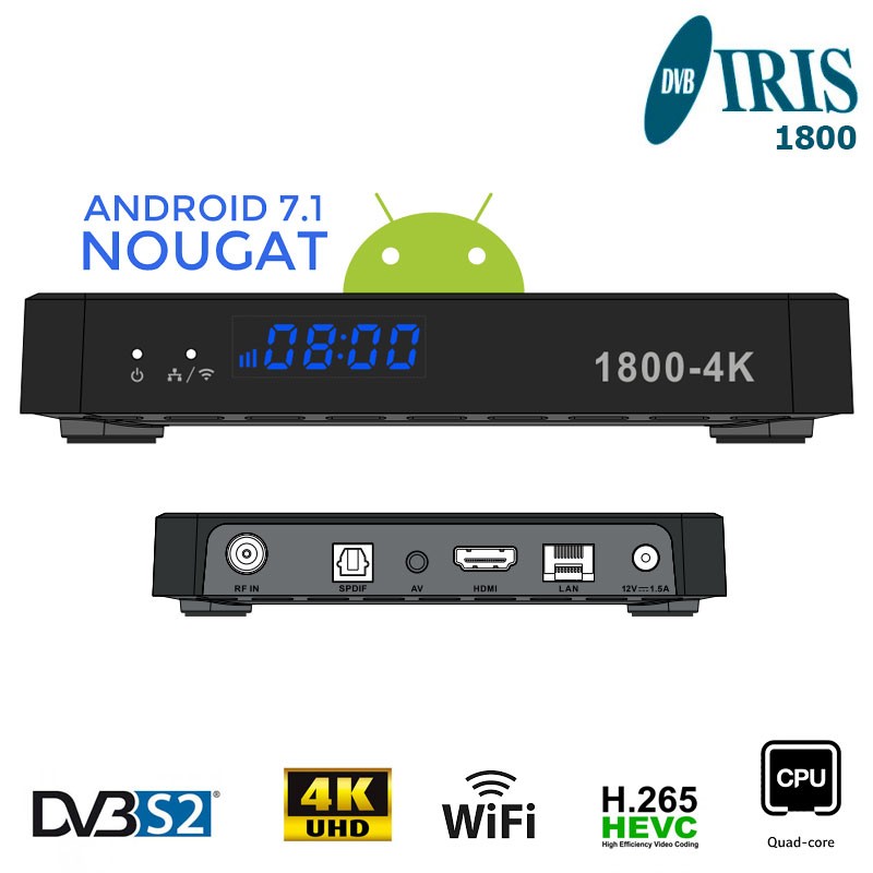 Satreceiver IRIS 1800 4K